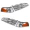 92-97 Crown Victoria Base Model Headlight & Corner Light Kit (Set of 4)