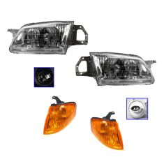 99-00 Protege Headlight & Corner Light Kit