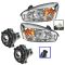 06-08 Malibu Classic Headlight & Fog Light Kit (Set of 4)