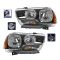 11-14 Dodge Charger (exc RT) Headlight & Fog Light Kit (Set of 4)