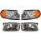 96-98 Nissan Quest; Mercury Villager Front Lighting Kit (4 Piece)