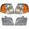 98-00 Mazda Pickup Truck Front Lighting Kit (4 Piece)