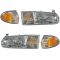 95-97 Ford Windstar Front Lighting Kit (4 Piece)