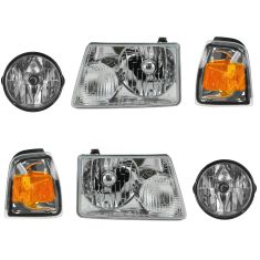 08-11 Ford Ranger Front Lighting Kit (6 Piece)