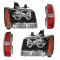 07-14 Chevy Tahoe Suburban Front & Rear Lighting Kit (4 Piece)