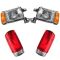 87-90 Ford Truck Bronco Front & Rear Lighting Kit (4 piece)