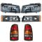 03 Chevy Silverado 3500 Front & Rear Lighting Kit (6 Piece)