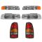 01-02 Chevy Silverado 3500 Front & Rear Lighting Kit (6 Piece)