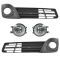 12-14 Toyota Camry SE Fog Light & Bezel Kit (4 Piece)