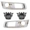 08-14 Cadillac CTS Fog Light & Bezel Kit (4 Piece)