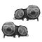 00-03 MB E320; 00-02 E430 Chrome Bezel Projector Halogen Performance Headlight PAIR