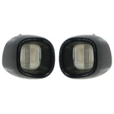 1998-05 GM Mid Size PU & SUV Rear License Plate Lens Assy PAIR