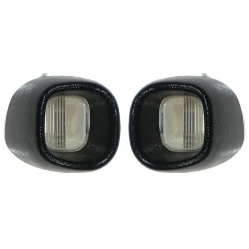 1998-05 GM Mid Size PU & SUV Rear License Plate Lens Assy PAIR