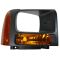 2005-07 Ford F250SD-F350SD HL Bezel w/Amber TS & ParkLight for Sealed Beam HL RH