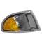 96-98 Audi A4, 99 (thru VIN 199999) A4 Corner Parking Light w/Black Trim (Fender Mtd) RF