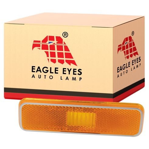 Eagle Eyes CS051-U00A0 Dodge Side Front Side Marker Lamp Lens and Housing 