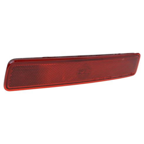 02-10 Mercury Mountaineer Rear Bumper Mounted Red Side Marker Light Reflector Assy LR (Ford)
