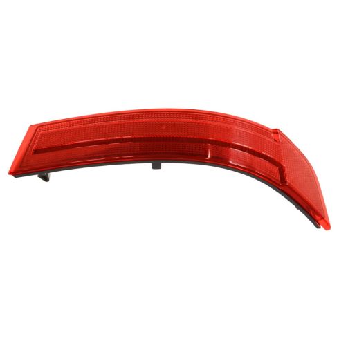 07-09 MB GL320, GL450; 08-09 GL550 (w/o Ext Spare Tire Car) Rear Bmp Mtd Outer Red Refl Lens RR (MB)