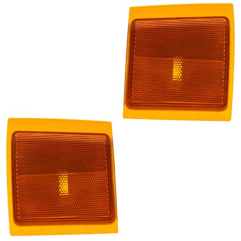 1994-02 Chevy GMC Truck Lower Marking Light Pair for Composite Headlights
