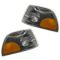 98-00 Volvo 70 Series; 01-02 Volvo 70 Series Cpe & Conv Fdr Mtd Parking Light PAIR