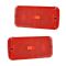 85-96 Chevy GMC Endura Van Rear Side Marker Light PAIR