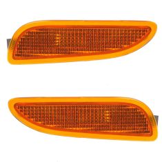 03-09 Mercedes Benz CLK Class Bumper Mounted Side Marker Light PAIR