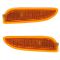 03-09 Mercedes Benz CLK Class Bumper Mounted Side Marker Light PAIR