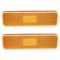 71-91 Dodge Truck, SUV, Dart, Charger, Barracuda Front Fender Mounted Side Marker Light Pair