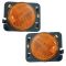 07-17 Jeep Wrangler Fender Mounted Marker Light Pair