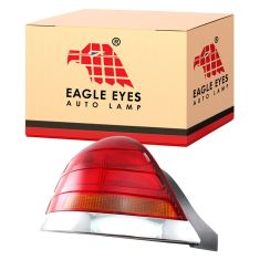 98-03 Crown Victoria Red & Amber Taillight LH