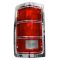 81-87 Ddge PU Taillight Chr LH