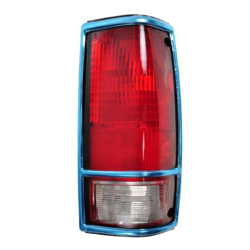 Chevy S10 Tail Light With Chrome Bezel Passenger Side