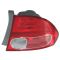 2006-07 Honda Civic Tail Light Passenger Side for Sedan Std or Hybrid