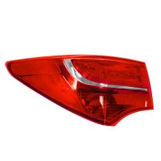 13 Hyundai Sante Fe (exc 3.3L) Outer (Non LED) Taillight LH