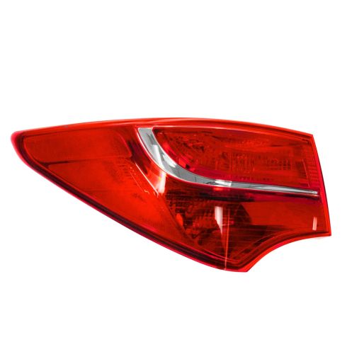 13 Hyundai Sante Fe (exc 3.3L) Outer (Non LED) Taillight LH