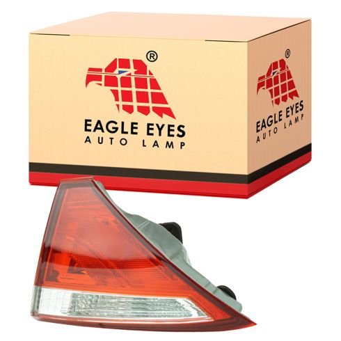 15 Toyota Camry; 16 Camry (w/Clear Reverse Lens) Inner Trunk Panel Mounted Taillight RR