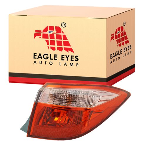 17-18 Toyota Corolla (w/o LED Reverse Light) (w/Red & White Lens) Outer Taillight RR