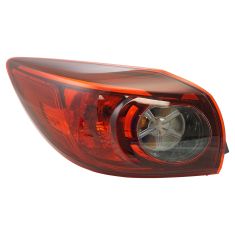 13-16 Mazda 3 Hatchback Outer taillight (exc LED) LH