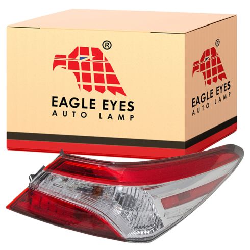 18-19 Toyota Camry L/LE (w/Clear Turn Signal Lens) (Non LED) Outer Taillight RH