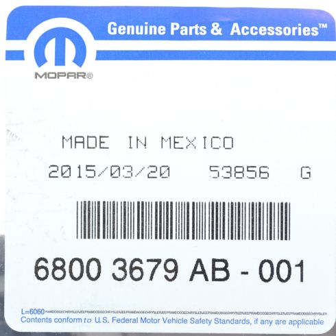 2007-11 Dodge Nitro Driver or Passenger Side Tail Light Circuit Board