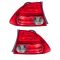 06-07 Honda Civic Tail Light Pair for Sedan Std or Hybrid