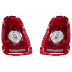 2007-10 Cooper HTP; 09-10 Cooper Conv Taillight (w/Clear) PAIR