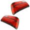 88-92 Toyota Corolla SDN (w/All Red) Taillight PAIR