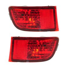 03-05 Toyota 4Runner Rear Bumper Reflector Red PAIR