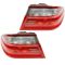 00-02 Mercedes E-Class Sdn w/o Avantgarde Pkg Outer Taillight PAIR