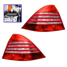 03-06 Mercedes W220 S-Class Taillight PAIR