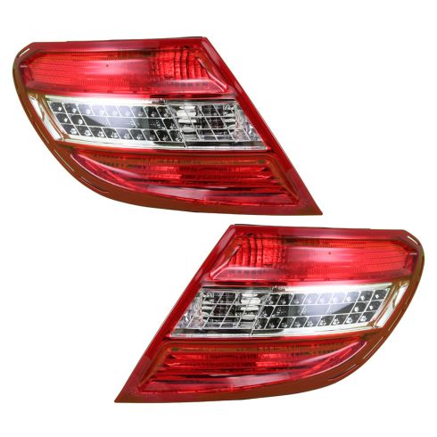 08-10 Mercedes C-Class w/AFS LED Taillight PAIR