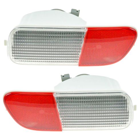 2006-10 Chrysler PT Cruiser Reverse Light / Red Reflector PAIR