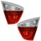 06-08 BMW 3 Series Sedan Inner Taillight/Reverse Light (Trunk Mtd) PAIR