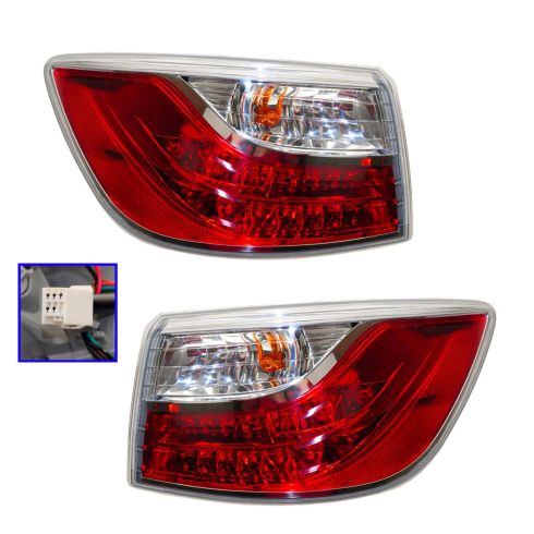 10-12 Mazda CX-9 Outer Taillight PAIR (OE)